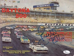 RICHARD PETTY Signed Autographed 1981 Daytona 500 Program, Winner, JSA - Picture 1 of 2