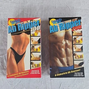 Beach Body / Ab Ripper 100 and Ab Ripper 200 / VHS  (Lot Of 2) - Bild 1 von 2