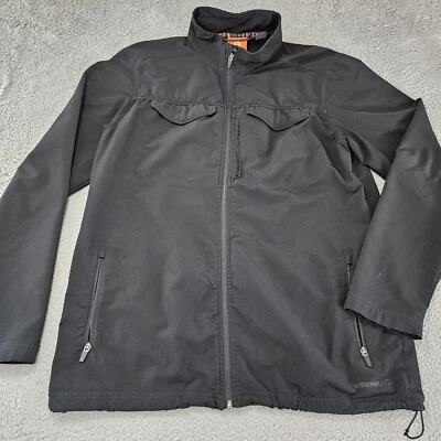 Merrell Jacket Mens Extra Large Black Outdoor Full Zip Long Sleeve Softshell - Image 1 of 4