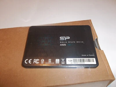 SP Silicon Power 128GB SSD 3D NAND A55 SLC Cache Performance Boost SATA III 2.5 - Image 1 of 4