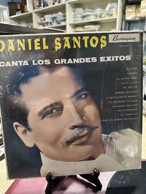 Daniel Santos Canta Los Grandes Exitos LP Latin Bolero Vinyl Record Album - Image 1 of 4