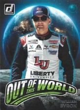 WILLIAM BYRON 2023 DONRUSS RACING OUT OF THIS WORLD CARD # OW-WB
