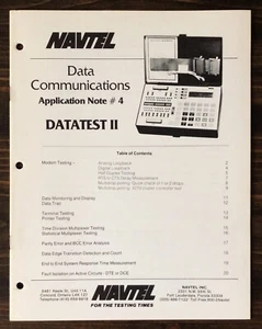 Navtel - Datatest II AN #4 - Picture 1 of 3