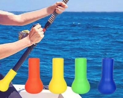 EXTREME FISHING Fishing Pole Fighting Belt Rod Holder Butt Cushion Gimbal Penn Shimano Daiwa