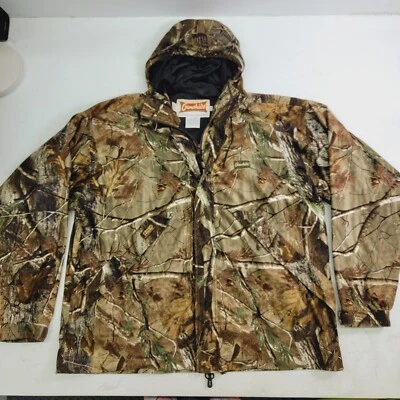 Realtree AP HD Jacket Mens 2XL Camouflage Camo Hunting Outdoor Hooded Woodland - Image 1 of 4