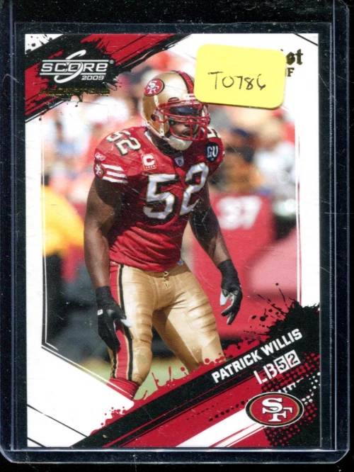 T0786 - 2009 Score Inscriptions Artist's Proof #251 Patrick Willis /32 - NM-MT - Image 1 of 1