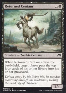 4X CENTAUR RETOURNÉ 116/272 MAGIC ORIGINS MTG MAGIC LP X4 - Photo 1/1