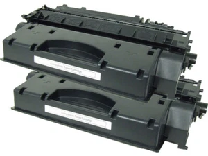 2pk of Compatible HP 80X Black Toner Cartridge CF280X for Laserjet M401 M425 - Picture 1 of 2