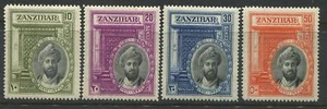 Zanzibar 1936 set of 4 mint o.g. - Bild 1 von 1