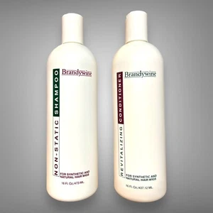 Brandywine Non Static Shampoo & Revitalizing Conditioner 16 Ounce, Value 2 Pack - Picture 1 of 10