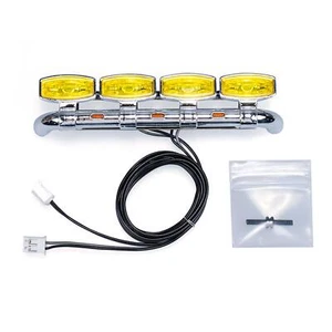 Kunststoff-Frontscheinwerfer für 1/14 RC 770S 56368 Fahrzeug Traktor-Lkw Auto - Bild 1 von 5