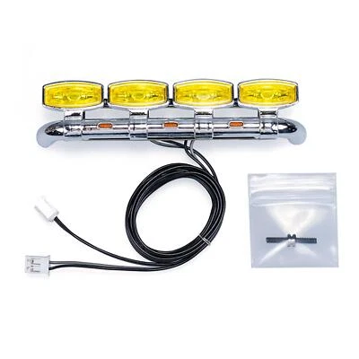 Kunststoff-Frontscheinwerfer für 1/14 RC 770S 56368 Fahrzeug Traktor-Lkw Auto - Bild 1 von 4