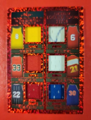 TARJETA JERSEY KOBE BRYANT DR J SCOTTIE PIPPEN DOMINIQUE WILKINS DREXLER KING 27/45 Foto 1 de 3