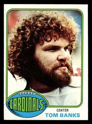 1976 Topps Tom Banks #498 EX-MT St. Louis Cardinals Rookie - Image 1 of 2
