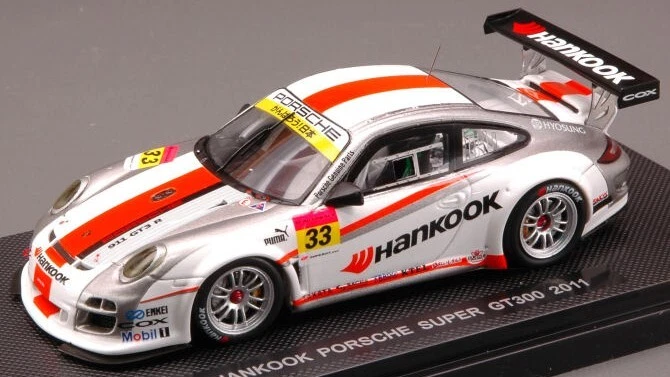 Ebbro PORSCHE 997 GT3 N.33 HANKOOK SUPER GT 300 2011 1:43 - Immagine 1 di 1