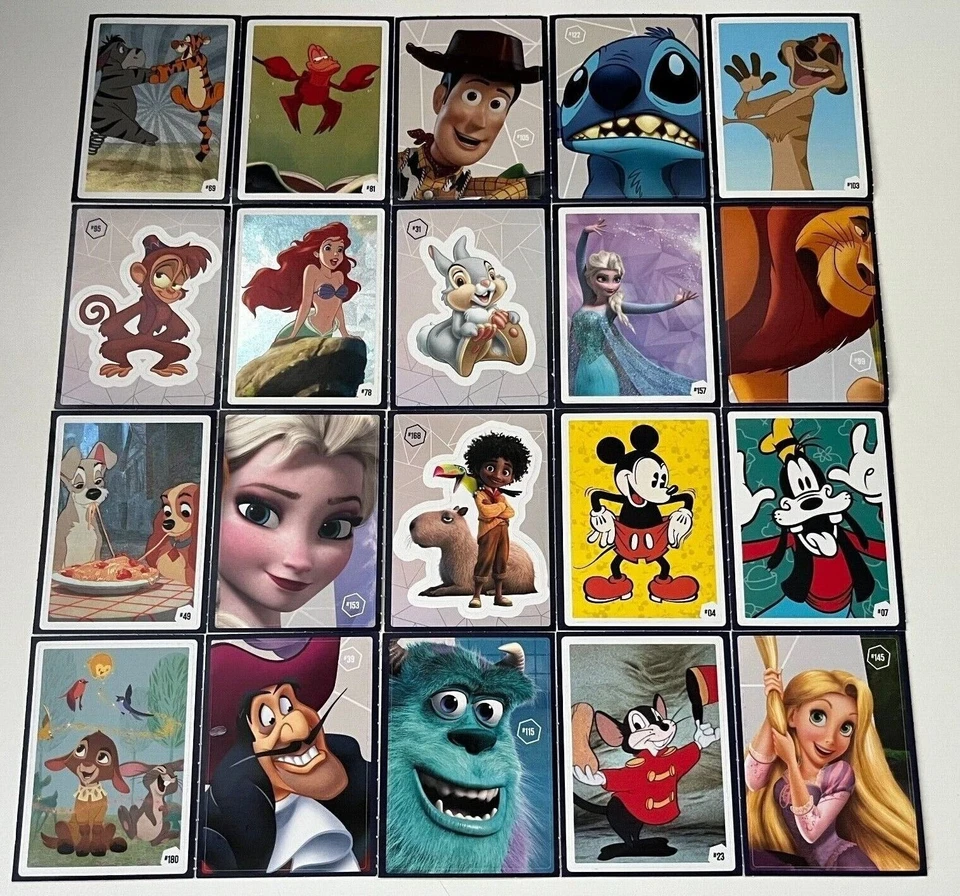 Rewe "100 years Disney 1923-2023" - 50 stickers to choose from ALL 180 - Image 1 of 1