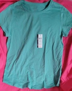 NWT Wonder Nation Girls "Kid Tough" Turqoise short-sleeved T-Shirt XXL (18) - Picture 1 of 1