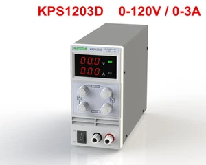 Adjustable Switch Mini DC Power Supply KPS1203D Output 0-120V 0-3A AC110-220V - Picture 1 of 12