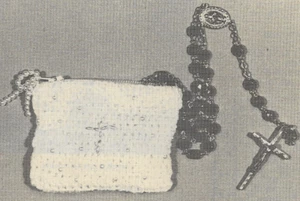 vintage, Beaded Keepsake Case for Your Rosary crochet pattern instructions - Picture 1 of 1