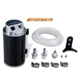 MISHIMOTO CARBON FIBER CF OIL CATCH CAN TANK KIT - Picture 1 of 3