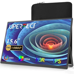 15,6 Zoll Portable Monitor 1920x1080 Tragbarer Monitore FHD Laptop Bildschirm - Bild 1 von 9