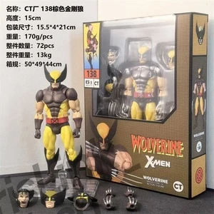 In Stock CT Toys MAFEX No.138 X-MEN Wolverine Brown Suit COMIC Ver Action Figure - Picture 1 of 20