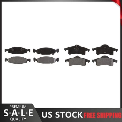 Pastillas de freno metálicas Element3 para Jeep Grand Cherokee 2002 2001-1999 delanteras y traseras Foto 1 de 4