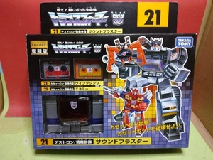 Rare Transformers Reprint Decepticon Intelligence Officer Sound Blaster Japan - Picture 1 of 20