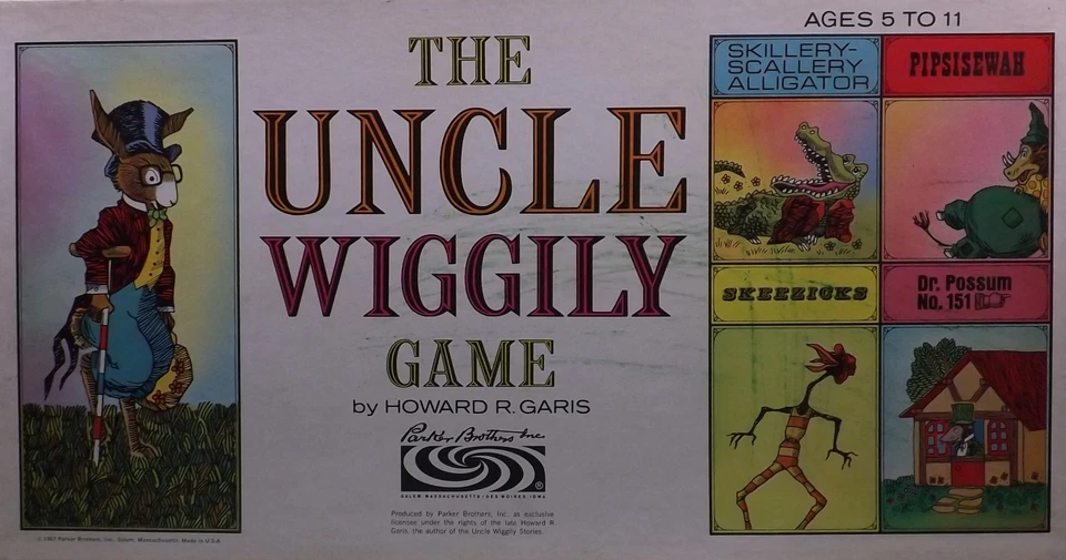 1967 年 The Uncle Wiggily 游戏 ~ 替换件 — 第 1/1 张图片