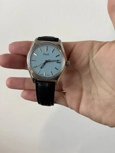 Piaget Ice blue Dial 38mm Dress Watch - ohne Box/Papiere - Bild 1 von 7