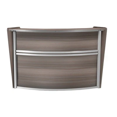 Estación de trabajo de escritorio curvo de recepción Regency Marque Foto 1 de 4