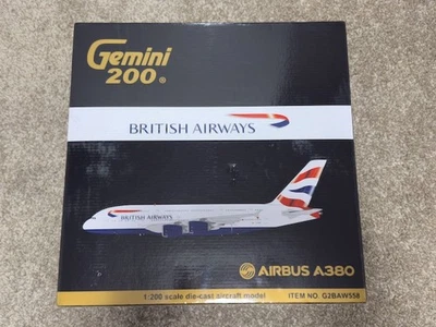 BRITISH AIRWAYS A380-800 G-XLEB - Primera versión - Gemini Jets 1/200 G2BAW558 Foto 1 de 3