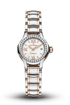 Carl F. Bucherer Pathos Diva 00.10551.07.25.31 Diamantes Oro 18k Acero 26MM Foto 1 de 4