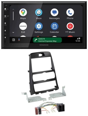 Kenwood DAB Bluetooth USB MP3 2DIN Autoradio für Hyundai Genesis BK 10-12 - Bild 1 von 4
