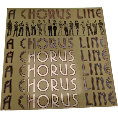 Original Cast A Chorus Line LP Gatefold 1975 US Columbia JS 33581 VG+ - Image 1 of 4