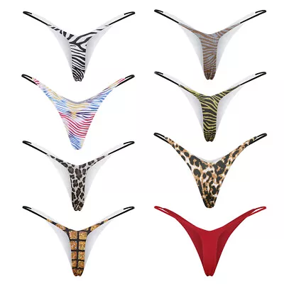 Sexy Slips Für Frauen Mit Niedriger Gr??e G String Tongs T-Back Unterw?sche ▽ - Bild 1 von 4