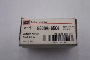 New OPEN BOX Cutler Hammer 8526A-6501 Output Device Relay STOCK K-3267 - Picture 1 of 2