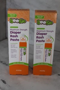New In Box 🌹2 X Boogie Diaper Rash Paste Bundle Lot Of TWO Sealed EXP02/2027 - Picture 1 of 5