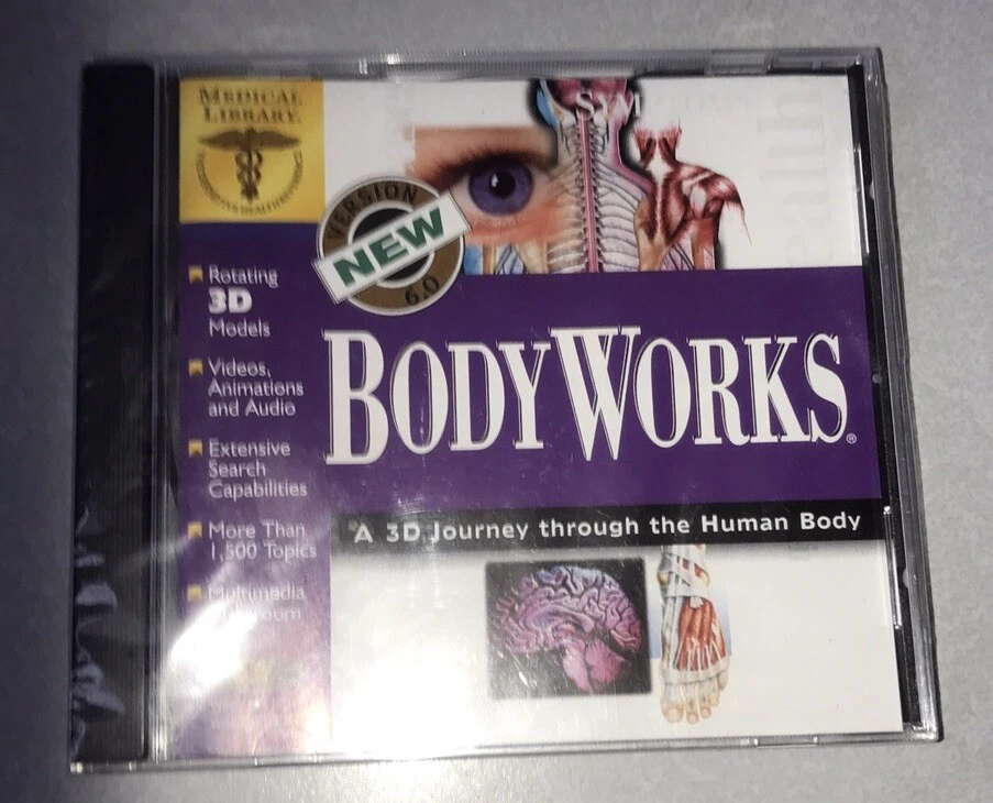 Bodyworks A 3-D Journey Through The Human Body Cd Rom For Windows 95 And 3.1 - Image 1 of 2