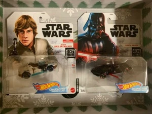 Darth Vader & Luke Skywalker - Star Wars Charakter Cars - Hot Wheels (2019) - Bild 1 von 7