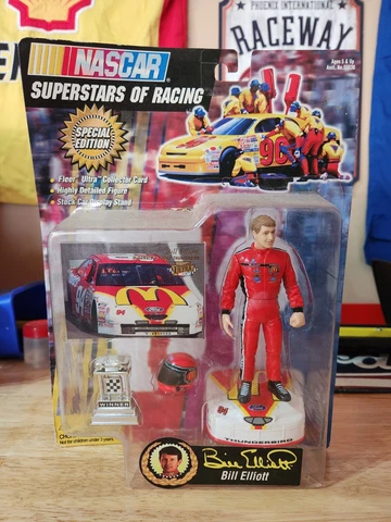 NASCAR - Bill Elliott - McDonald's 1997 Superstars of Racing Figurine Cover