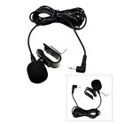 2.5mm/3.5mm Clip Plug Mic Stereo Wired External Microphone For DVD
