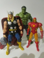 Marvel Legends Lot - AVENGERS - Thor + Hulk + Iron Man - 80th Anniversary