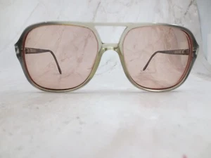 Luxottica Eyeglasses Frame LU3514 A87 Men's Gray Aviator Full Rim 56-20-145 - Picture 1 of 7