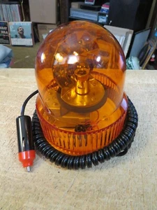 LUZ DE ADVERTENCIA DE CARGA ÁMBAR GIRATORIA DE GRAN TAMAÑO, 5 1/2 PULGADAS, - Imagen 1 de 2