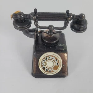 Pencil Sharpener Antique Finished Die-Cast Antique Phone - Picture 1 of 14