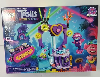 Lego Trolls World Tour Techno Reef Dance Party 41250 Mermaid Sealed Retired - Image 1 of 4