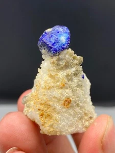 44GM | Top Quality Blue Lazurite Crystal in Matrix Specimen | Afghanistan. - Picture 1 of 7