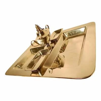 Bandeja de escritorio Cartier moderna de plata de ley de los años 1910 Foto 1 de 4