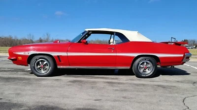 Pontiac LeMans GT 1972 reflectante blanco espada rayas kit completo Foto 1 de 4